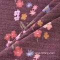 Gân vải Vải in hoa chunky Vải tùy chỉnh